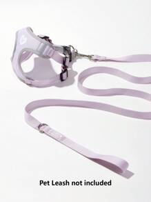 Petsin Purple Floral Pattern Pet Harness - Lilac Purple - View 6