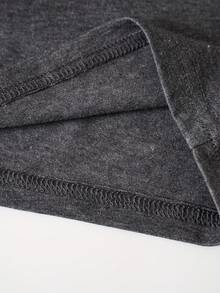 Camiseta de manga corta casual con estampado gráfico para mujer