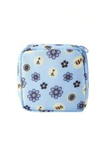 Sanitary Napkin Storage Bag, Portable Cosmetic Lipstick Bag, Cosmetic Lipstick Bag, Large Capacity Waterproof Cartoon Design, Coin Purse, Girl Cash Bag, Waterproof Cloth For Storage Of Sanitary Napkins And Pads, School Supplies Travel Necessities Makeup Bag, Holiday Necessities Makeup Bag, Makeup Bag, Makeup Bag, Makeup Storage, Travel Headset Replacement Storage Bag, Bedroom Accessories, Are Necessities For Girls To Go Out Makeup Travel Toiletry Organizer Essentials Gifts Storage Zipper Accessories Nail