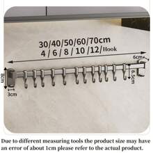 1 Piece Tool For Home Decoration Bathroom Hook No-Drill Hanging Rod Shovel Hanger Row Hook Multifunctional Wall-Mounted Storage Knife Holder