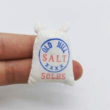 3pcs Miniature Food Toy Scene Model Tiny Kitchen Furniture Toy, Flour Bag
