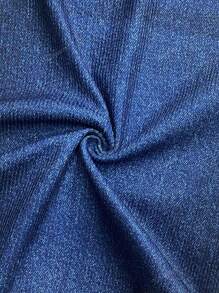 Plus Size Women Tight-Fitting 3/4 Length Pants, Elegant Bowknot 3D Print Design, High Elasticity