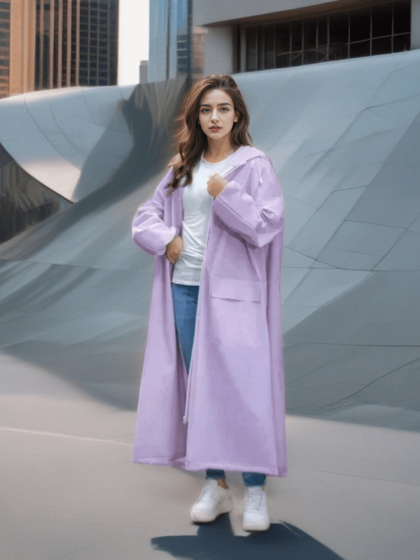 Impermeable de moda para mujeres, abrigo de lluvia de alta calidad, impermeable reforzado, impermeable, poncho de lluvia multifuncional para actividades al aire libre, lluvia, ciclismo, viajes, escalada