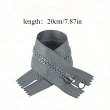 10 件装 3# 树脂闭口拉链 衣服口袋 笔袋 包包 衣领短拉链 DIY 缝纫工具 - 3#樹脂拉鍊 - 查看 4