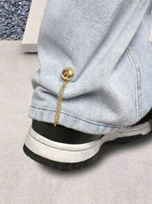 1 pezzo/3 pezzi molletta magnetiche regolabili per pantaloni e polsini - in lega resistente, molletta per orlo rimovibili adatte per pantaloni e magliette, le molletta magnetiche per l'orlo dei pantaloni possono accorciare la lunghezza senza cucire, molletta magnetica forte