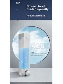 1pc Single/Double/Triple Head Soap Dispenser, Minimalist Design, Plastic Material, Suitable For Bathroom & Kitchen In Malls, Hotels, Homes, Hospitals, Schools, Wall-Mounted Manual Shower Gel, Shampoo, Soap Dispenser Home Bathroom Decor Fall Decor Back To School - Multicolor - View 8