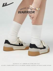 WARRIOR 1 par de zapatos de lona casuales de suela blanda para mujer, zapatillas transpirables a juego de todo, zapatos de senderismo al aire libre, zapatos de trabajo ligeros para mujeres, zapatos de estudiante de moda, zapatos tipo Gump para damas