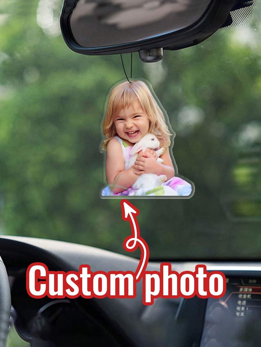 Custom Acrylic Picture Car Pendants,Personalized Car Accessories ...