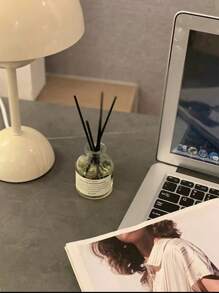 5pcs (1 Bottle Of Diffuser + 4 Volatile Sticks) Fireless Aromatherapy, Bedroom Decor, Indoor, Long-Lasting Fragrance, Essential Oils, Florals, Bedroom, Bathroom, Air Freshener, Fragrance Essential Oil Diffuser, Aromatherapy Set