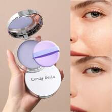 Set de regalo de maquillaje multifuncional con Imprimación para minimizar los poros, Polvo fijador de control de aceite, Polvo compacto translúcido, Acabado mate, para mujeres, con cobertura leve, adecuado para todos los tonos y tipos de piel