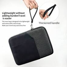 Tablet Sleeve Case For 11 Inch IPad Pro M4 / 11 Inch IPad Air M2 / 10.9 Inch IPad / 10.2" IPad / 10.9" IPad Air / 10.5 IPad Pro Air, 11 Inch Galaxy Tab A9+ Bag, Fit Magic Keyboard - Black - View 3