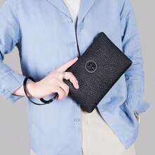 Men's PU Embossed Clutch/Wrist Bag