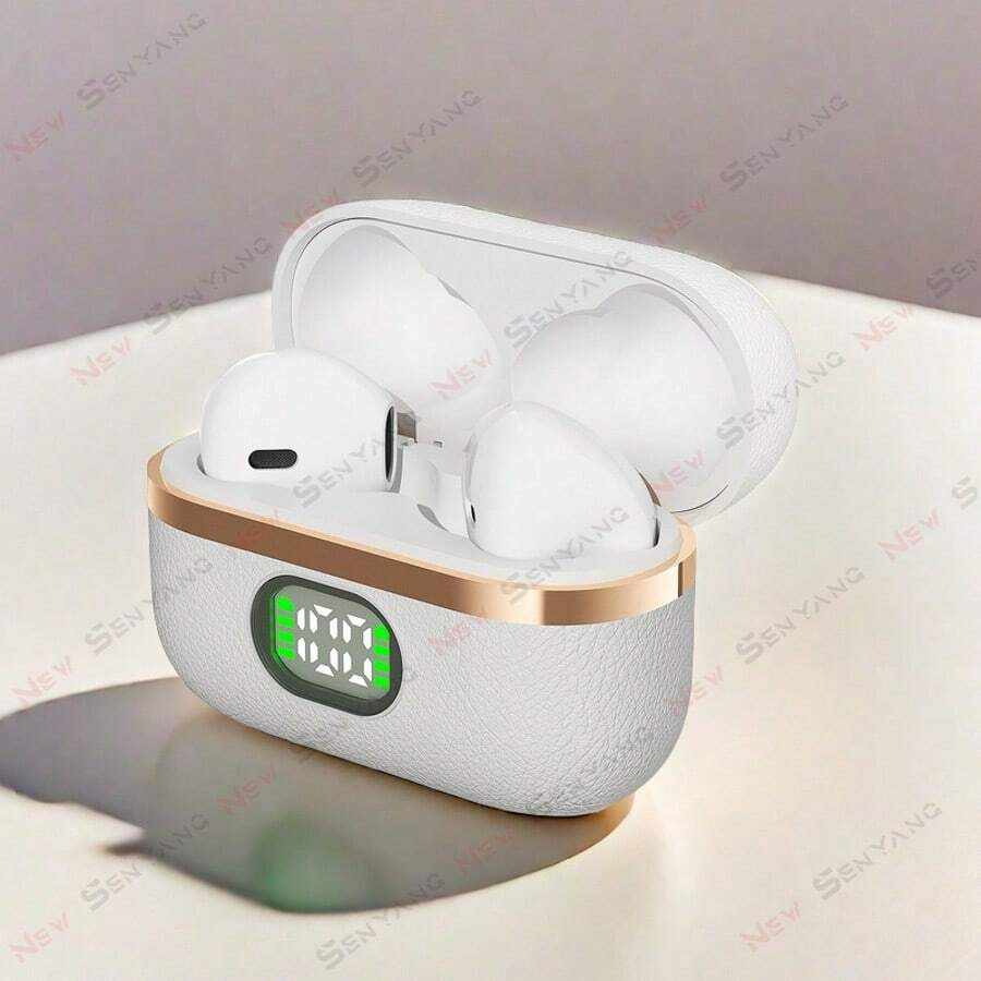 NEW SENYANG Forest Yang 新款无线耳机，舒适耳塞，TWS 真无线高保真立体声低音，杜比音效，通话清晰，适用于安卓手机，游戏、音乐、情侣款