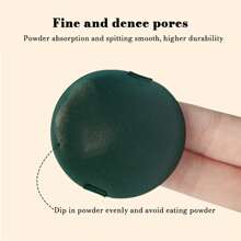 7pcs Air Cushion Makeup Sponge Puff, Storage Case Included, Round/Teardrop-Shaped Available, Dry And Wet Use Blender Set, Ideal For Powder Foundation BB Cream,Etc