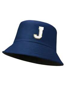 1pc Children's 26-Letter Bucket Hat, Fashionable And Versatile Outdoor Sun Hat, Suitable For Daily Outing In Spring And Summer, Suitable As A Gift