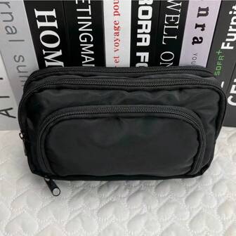 Large Capacity Multi-Layers Pencil Case Simple Multi-Purpose Student Stationery Box And Makeup Storage Bag Stationery Supplies Back To School,Pencil Pouch,School Bag