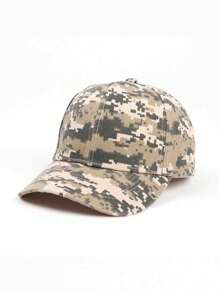 Custom Logo/Text Camouflage Hat; Four-Season Baseball Cap; Outdoor Sports Curved Brim Cap; Travel Sun Hat; Anniversary Gift, Birthday Gift, Wedding Gift, Valentine's Day Gift, Mother's Day Gift, Father's Day Gift, Gift For Best Friends, Thanksgiving Gift, Christmas Gift - Camouflage Baseball Cap - View 12
