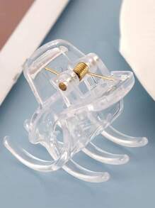 Juego de 6 mini pinzas para el cabello multicolor para mujeres, adecuadas para vestir a diario, simples y versátiles - Multicolor - Ver 5