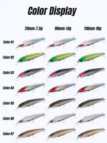 KINGDOM Kingdom New Jerkbaits Fishing Lures 70mm 90mm 110mm 7.5g 14g 18g Sinking Minnow Lure Hard Bait Baitsfishing Lure Wobblers