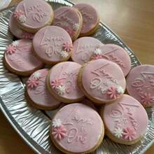 Customize Text Cake Decorations Halloween And Christmas DIY Cutters Sugar Cake Templates Wedding Clay Fondant Embosser Name Cake Mold Handmade Cookie/Biscuit Embosser Stamp