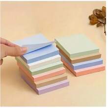 Paquete de 100 hojas/set de 4 colores de notas autoadhesivas, bloc de notas portátil para estudiantes, bloc de notas autoadhesivo adecuado para la escuela y la oficina