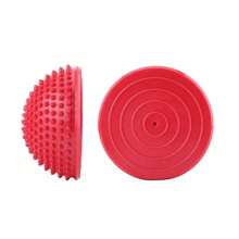 1PC PVC Yoga Fitness Half Balls Inflatable Foot Massagers For Plantar Fasciitis Mini Balance Ball For Body Training Muscle Relaxation - Multicolor - View 12