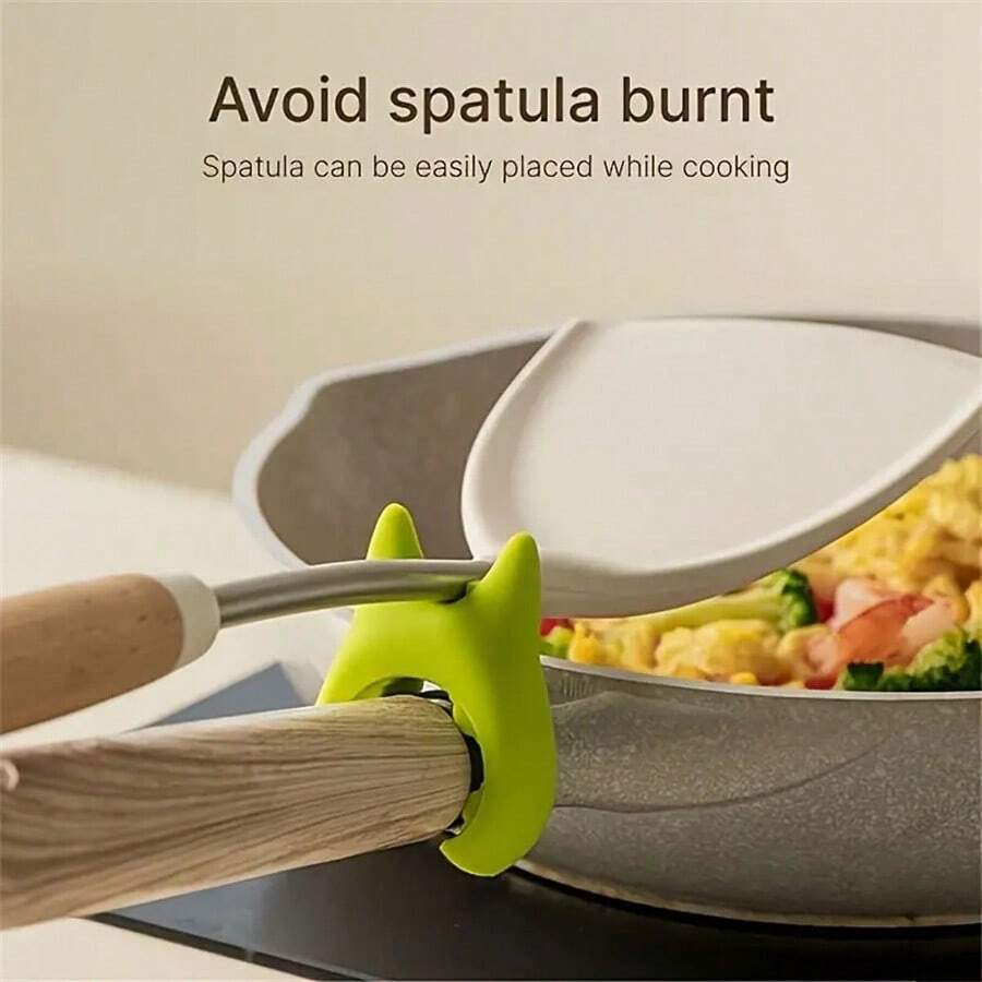 3pcs Functional Kitchen Utensil Holder, All-In-One Cooking Tools Organizer Stand, Silicone Kitchen Tools Set