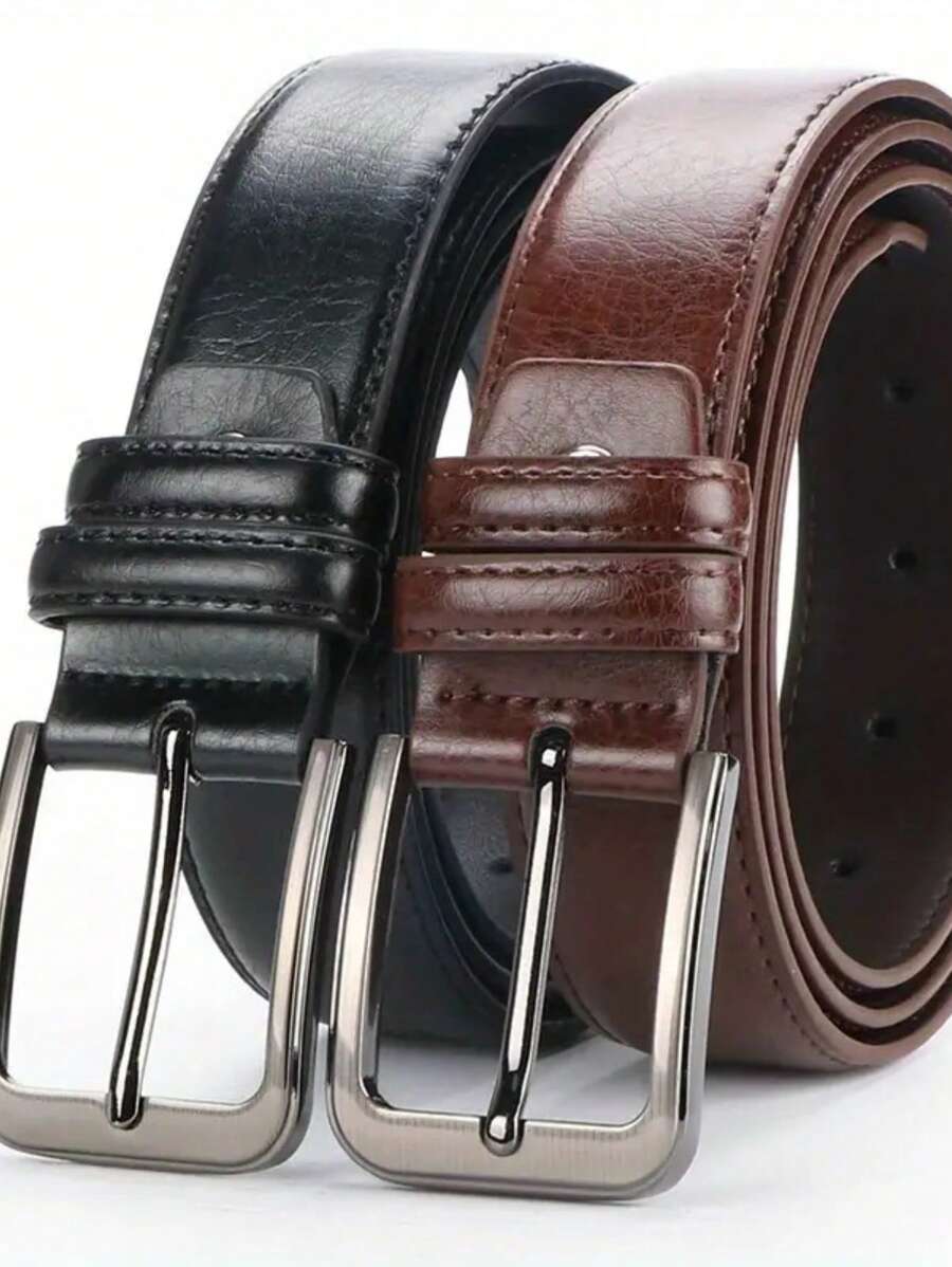 Quà tặng Ngày của Cha Thắt lưng da nam khóa cài ghim thường ngày bằng da cổ điển, Thắt lưng thắt lưng dành cho thanh thiếu niên, Quà tặng Ngày của Cha & Ngày lễ tình nhân Mùa hè, Thường ngày ở trường, Kinh doanh, Bạn trai Chồng Cha Bố Quà tặng cho nam giới, Trang phục hàng ngày, Thời trang, Thanh thiếu niên, Ngoài trời, Kỳ nghỉ, Thể thao, Du lịch, Đường phố, Boho, Cổ điển Mùa thu, Mùa thu, Halloween Phụ kiện Thu Đông, Thích hợp cho Thanh thiếu niên, Thanh niên, Nam giới, Thường ngày, Ngoài trời, Thể thao, Kỳ nghỉ, Quà tặng tốt nghiệp, Sinh nhật, Trang phục hàng ngày - Nhiều màu - Xem 1
