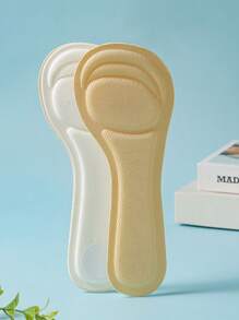 1 双 3/4 长度泡沫自粘鞋垫，吸汗防滑，适用于高跟鞋、凉鞋和拖鞋，女士秋季 - 彩色 - 查看 5