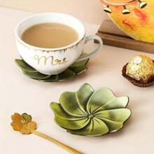 1 Stück luxuriöser Sakura Metall Untersetzer, tägliche Lässig Heimdekoration