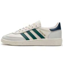 Adidas Originals 男女同款休閒鞋 HANDBALL SPEZIAL 低筒休閒鞋 復古板鞋 舒適透氣運動鞋 - 粉紅白/森林綠/深靛藍 - 查看 3