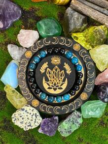 Guardian Bracelet Blue Apatite Beaded Bracelet For Men Women Daily Wear Protection And Grounding Crystal Jewelry Gift - Multicolor - View 3