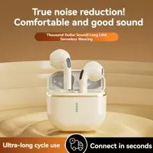 Auriculares inalámbricos diseñados, parcialmente insertados en el oído, con control táctil inteligente, emparejamiento automático y funciones de asistente de voz. Audio de alto rendimiento, ideal para deportes y actividades al aire libre, cómodos, emparejamiento instantáneo, compatibles con & - Tipo intrauditivo multicolor - Ver 6