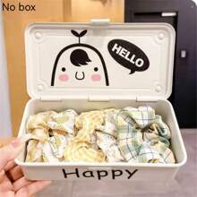 5/8件套全新组合 Ins 风格可爱女孩简约百搭发圈 - 彩色 - 查看 6