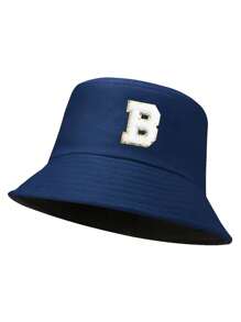 1pc Children's 26-Letter Bucket Hat, Fashionable And Versatile Outdoor Sun Hat, Suitable For Daily Outing In Spring And Summer, Suitable As A Gift