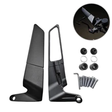 Alerón De Espejo Retrovisor Invisible Modificado Universal - Negro - Ver 2