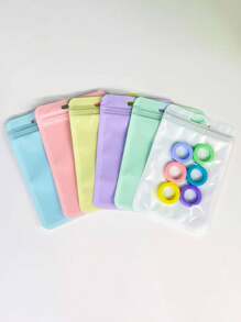 48 件混色迷你包装袋，简约多用途包装袋，适用于办公室、学校返校