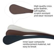 1 Set New Flat Slim PU Leather O-Shaped Handle, Shoulder Strap, Handbag Strap, Waist Belt Accessories - Multicolor - View 6