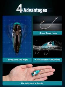 Kingdom Micro Minnow 顶水钓鱼饵 2.4 克 35 毫米 Z-Action 硬饵高品质浮动波帕单钩用于鲈鱼梭子鱼 - 彩色 - 查看 4