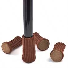 4pcs Chair/Table Leg Socks, Perfect For Noise Reduction, Floor Protection, Anti-Slip Chair Leg Cover, Furniture Leg Sleeve, High Elasticity, Woven Furniture Pad - Multicolor - View 12