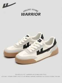 WARRIOR 1 par de zapatos de lona casuales de suela blanda para mujer, zapatillas transpirables a juego de todo, zapatos de senderismo al aire libre, zapatos de trabajo ligeros para mujeres, zapatos de estudiante de moda, zapatos tipo Gump para damas