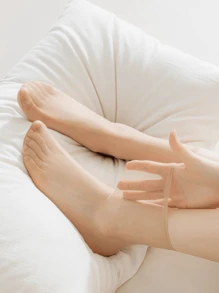 5/10 双女士防滑丝袜透气超薄短袜高跟隐形肤色丝袜百搭日常隐形休闲袜