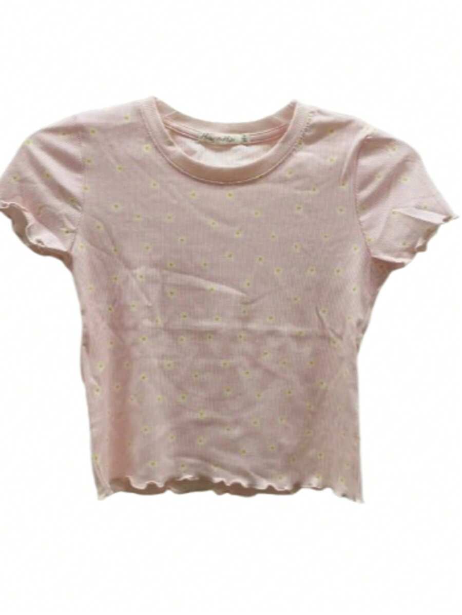 BLUSA FLOREADA - Rosa coral - Ver 1