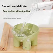 2 件装猫/狗爱好者礼物和狗/猫妈妈爱宠物高脚碗，保护颈椎，猫爱好者和猫妈妈爱食物和水碗，防溢，颜色随机 - 彩色 - 查看 5