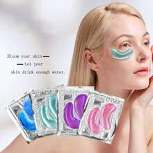 5pcs/10pcs/20pcs/ Gel Eye Ice Pack Cooling Eye Pad Hot & Cold Care For Eyes, Dark Circles, Smooth Fine Lines Gel Eye Mask Gift For Women,Both Men And Women Can Use,Spring Summer Picks,Brides Maid Gifts,Room,Bedroom Deccor,Bedroom Deccor,Beach,Travel,For Men,For Women,Vacation - Multicolor - View 10