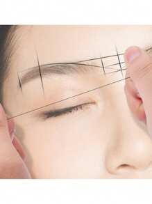 1/2/5/10pcs White/Black Microblading Eyebrow Pencil, Permanent Makeup Pre-Pigmented Eyebrow Liner, Eyebrow Positioning Tool, PMU Supplies - Multicolor - View 8