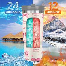 Christian Tumbler, 30oz Pink "God Says You Are" - Inspirational Faith Gifts, Perfect For Birthday, Spiritual Catholic Gift, Easter Gift Cup - 30oz - 查看 8