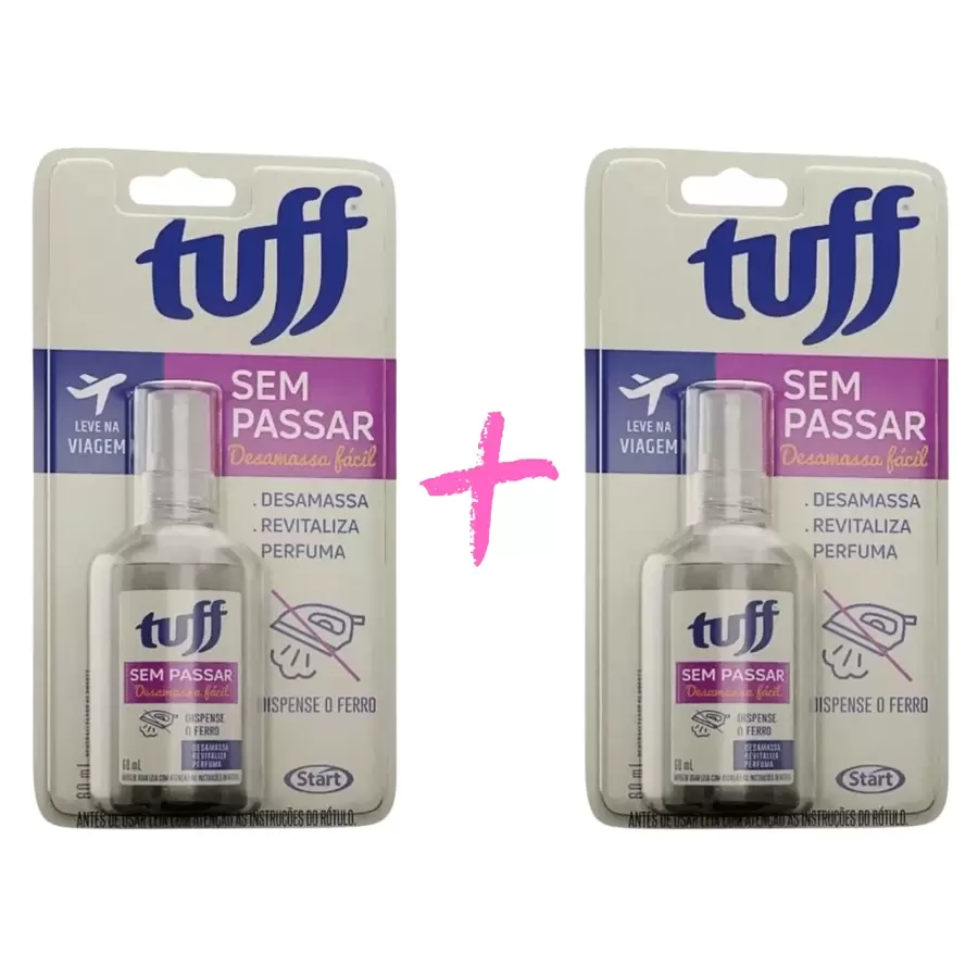 Easy Wrinkle Remover Without Ironing Tuff Blister Instantly De-Wrinkles Clothes Neutralizes Odors And Perfect For Travel - 套件 2 件 - 查看 1