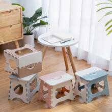 1pc Outdoor Folding Stools Plastic Stools Outdoor Portable Folding Chairs For Adults Folding Steps Compact Plastic Folding Step Stools For Picnic Stools For Fishing Stools For Bathroom Stools For Kitchen Stools For Storage Easy To Hang And Wash