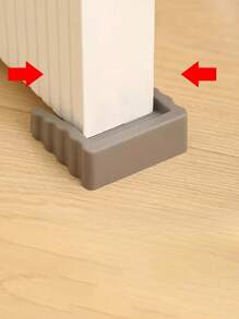 4pcs/2pcs/1pc Creative Wind-Resistant Door Stops, Plastic Frosted Door Wedges, Door Stoppers, Wind Blockers, Anti-Pinch Anti-Collision Door Blocks, Suitable For All Homes, Perfect Housewarming Gift, Ensure Home, Applicable For Home And Office - Multicolor - View 6